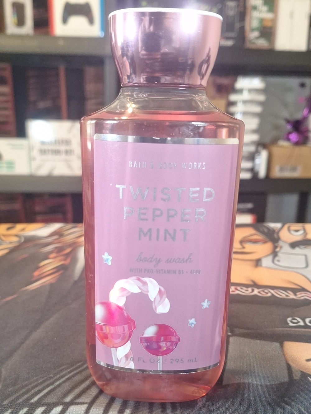 Bath & Body Works Twisted Peppermint Body Wash - Pink